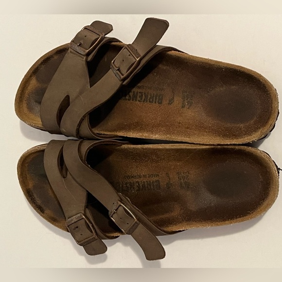 BIRKENSTOCK Yao Leather Double-buckle Sandals - Picture 5 of 16